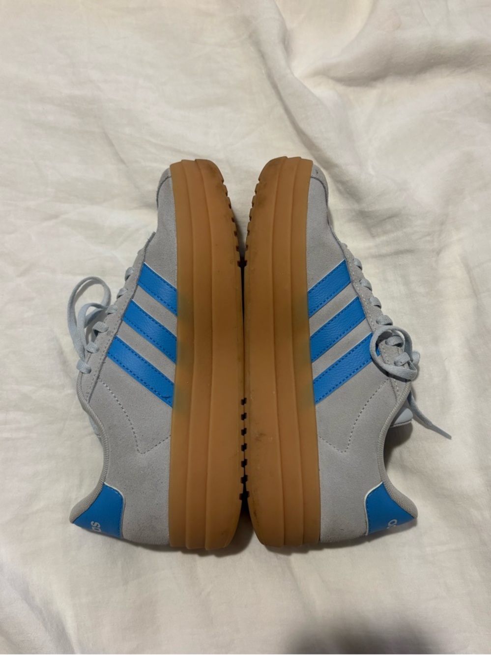 Adidas VL Court Bold Platform Sneaker Women’s Size 7 - Picture 2 of 8